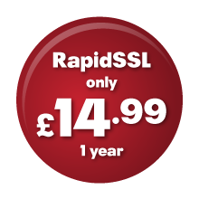 GeoTrust QuickSSLRapidSSL Certificate £14.99 GeoTrust QuickSSLRapidSSL Certificate £14.99