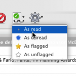 Domains Foundry Webmail Mark Message Menu