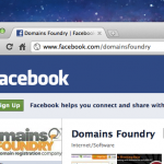 Permalink to Connect with us on Facebook Domains Foundry Facebook Page - Cheap Domain Names