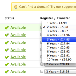 Multi year .uk domain name registration