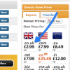 Screen grab of DomainsFoundry Domain Price Widget with new lower .co.uk price.